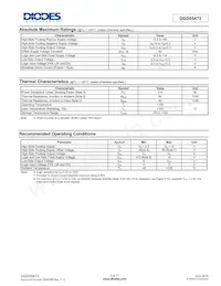 DGD05473FN-7 Datasheet Page 3