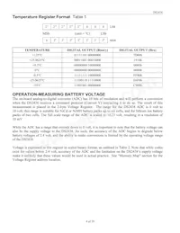 DS2438Z-S+T&R Datasheet Page 4