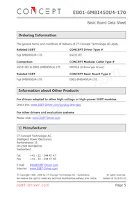 EB01-6MBI450U4-170 Datasheet Page 5