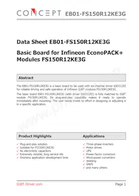 EB01-FS150R12KE3G Datenblatt Cover
