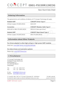 EB01-FS150R12KE3G Datasheet Pagina 5