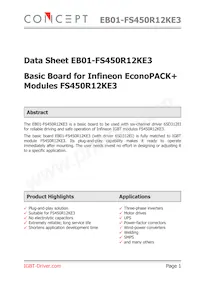EB01-FS450R12KE3 Datasheet Cover