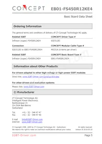 EB01-FS450R12KE4 Datasheet Pagina 5