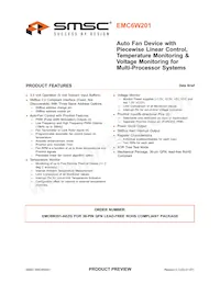 EMC6W201-AEZG Datasheet Cover