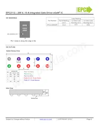 EPC2112ENGRT Datasheet Page 6