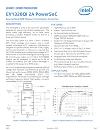 EV1320QI Datasheet Cover