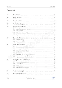 FDA803D-EHX Datasheet Page 2
