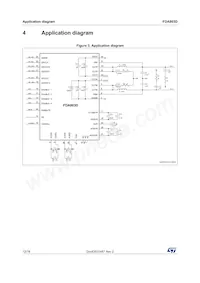FDA803D-EHX Datasheet Page 12