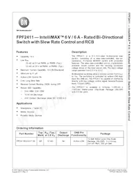 FPF2411BUCX-F130 Datasheet Cover