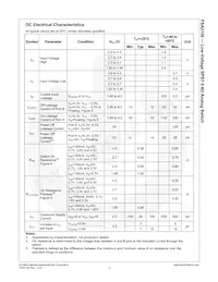 FSA2156P6 Datasheet Pagina 5