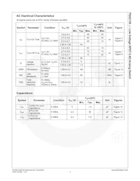 FSA2156P6 Datasheet Pagina 6