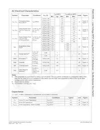 FSA3157BFHX Datasheet Page 6