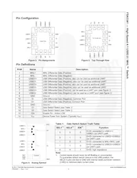 FSA3341UMX Datasheet Page 3