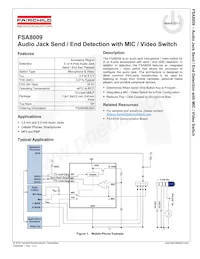FSA8009UMX Datasheet Page 2