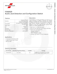 FSA8028UMX Datasheet Page 2