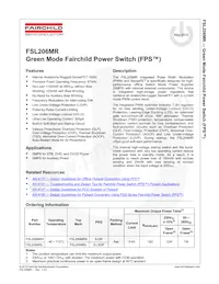 FSL206MRL Datasheet Cover