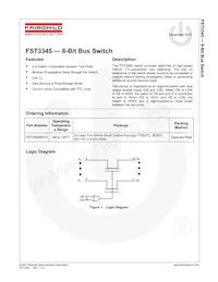 FST3345MTCX Datasheet Pagina 2