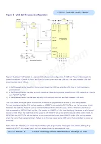 FT2232C-REEL Datasheet Pagina 22
