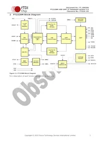 FT232BM-REEL Datasheet Page 3