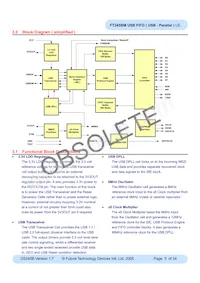 FT245BM Datasheet Page 5