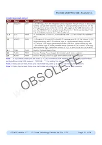 FT245BM Datasheet Page 10