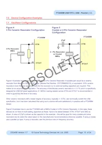 FT245BM Datasheet Page 15