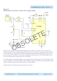 FT245BM Datenblatt Seite 20