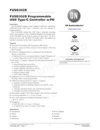 FUSB302B01MPX Datasheet Cover