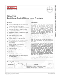 FXLA2204UMX Datenblatt Seite 2