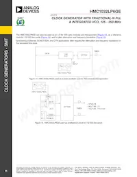 HMC1032LP6GE Datasheet Page 11