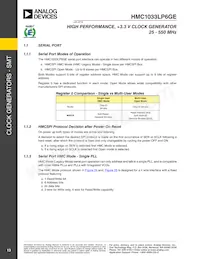 HMC1033LP6GETR Datasheet Page 13