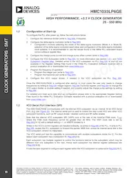 HMC1033LP6GETR Datasheet Page 19