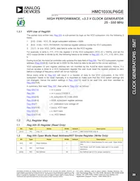 HMC1033LP6GETR Datasheet Page 20