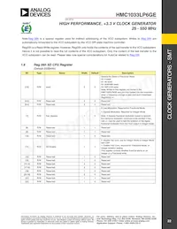 HMC1033LP6GETR Datasheet Page 22
