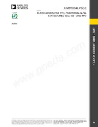 HMC1034LP6GE Datasheet Pagina 14