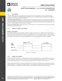 HMC1035LP6GETR Datasheet Page 23
