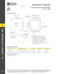 HMC698LP5TR Datasheet Page 5