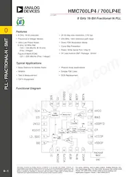 HMC700LP4 Datenblatt Cover