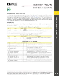 HMC700LP4 Datasheet Pagina 18