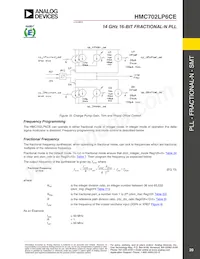 HMC702LP6CETR Datasheet Page 20