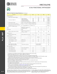 HMC703LP4E Datasheet Page 3
