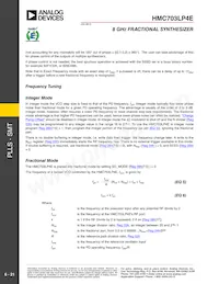 HMC703LP4E Datasheet Pagina 21