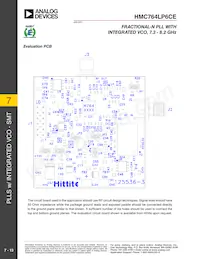 HMC764LP6CETR Datasheet Page 13