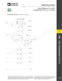 HMC765LP6CETR Datasheet Page 10