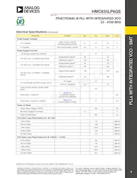 HMC835LP6GETR Datasheet Page 4