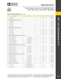 HMC839LP6CETR Datasheet Page 4