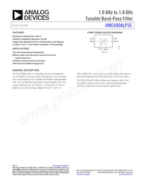 HMC890ALP5ETR Datasheet Cover