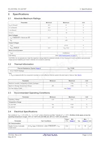 ICL3221EFVZ-T7A Datasheet Page 5