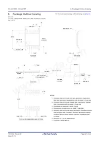 ICL3221EFVZ-T7A 데이터 시트 페이지 21