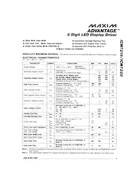 ICM7218BI/D Datenblatt Seite 3